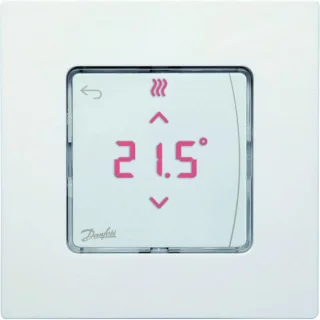 Digitale Opbouw Kamerthermostaat voor Vloerverwarming - Wit