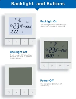 Digitale programmeerbare weekthermostaat