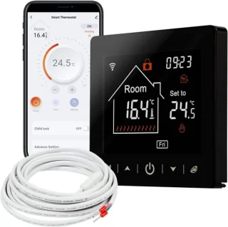Digitale slimme thermostaat voor vloerverwarming en elektrische verwarming