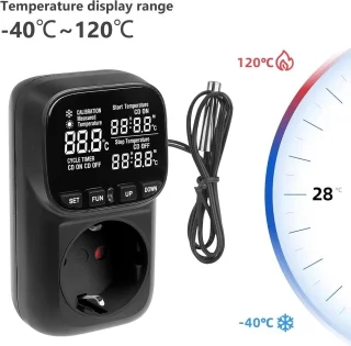 Digitale Stopcontactthermostaat