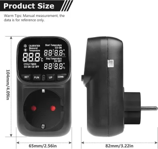 Digitale Stopcontactthermostaat