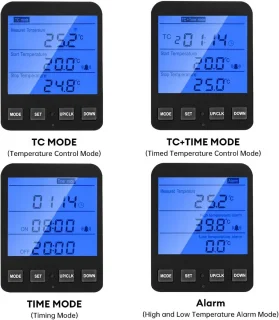 Digitale temperatuurregelaar 230V 16A (LCD)