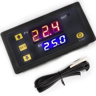 Digitale temperatuurregelaar 24V 20A