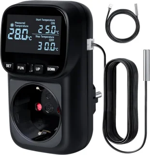 Digitale temperatuurregelaar voor stopcontact
