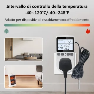 Digitale Thermostaat 16A - Temperatuurregelaar
