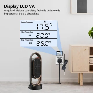 Digitale Thermostaat 16A - Temperatuurregelaar
