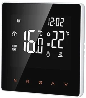 Digitale thermostaat 16A voor elektrische vloerverwarming