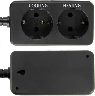 Digitale Thermostaat 220V - Dubbel relais (Aquarium/Terrarium)