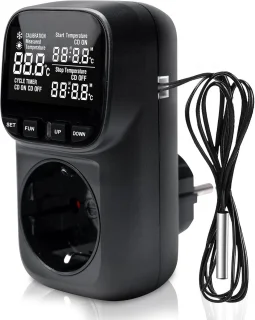 Digitale Thermostaat en Hygrostaat 230V