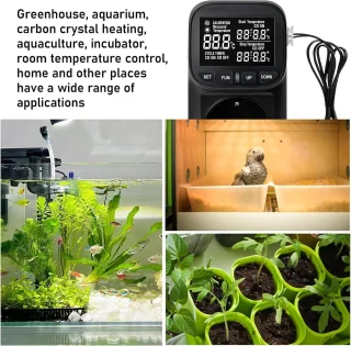 Digitale Thermostaat en Hygrostaat 230V