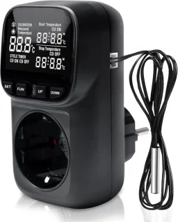 Digitale Thermostaat en Hygrostaat 230V