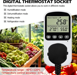 Digitale Thermostaat Socket