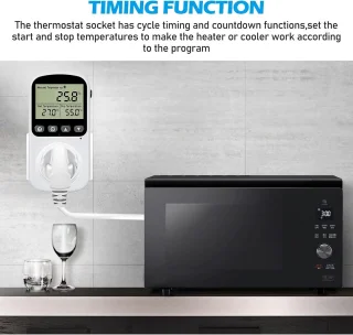 Digitale Thermostaat Socket
