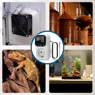 Digitale Thermostaat Sokkel met Sensor