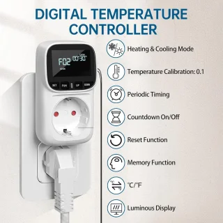 Digitale Thermostaat Sokkel met Sensor