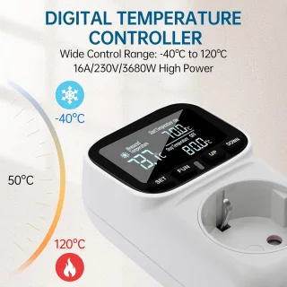 Digitale Thermostaat Sokkel met Sensor