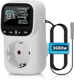 Digitale Thermostaat Sokkel met Sensor