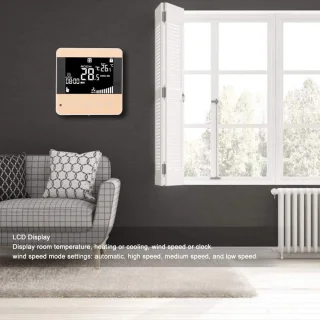Digitale Thermostaat voor Ventilatorconvector (Fan Coil)