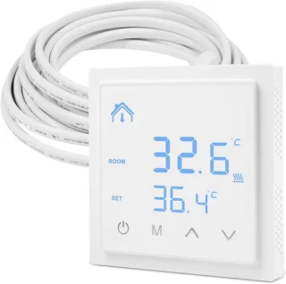Digitale thermostaat voor vloer- en wandverwarming