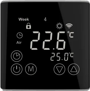 Digitale thermostaat voor vloerverwarming