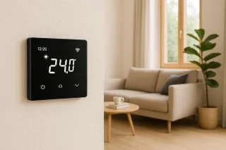 Digitale thermostaat voor vloerverwarming