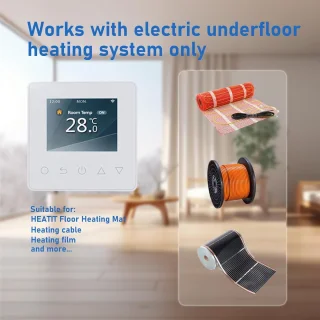 Digitale Thermostaat voor Vloerverwarming