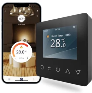 Digitale thermostaat voor vloerverwarming