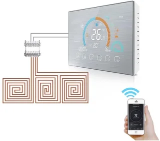 Digitale thermostaat weerstation binnen