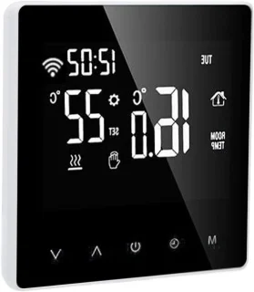 Digitale thermostaat wit