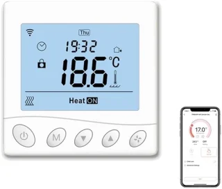 Digitale thermostaat wit