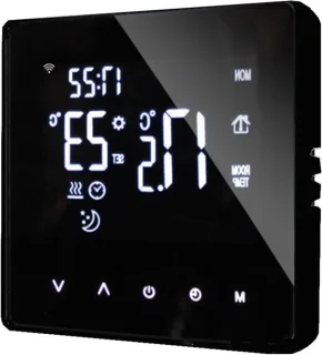 Digitale thermostaat - zwart