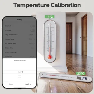 Draadloze thermostaat voor gasboiler