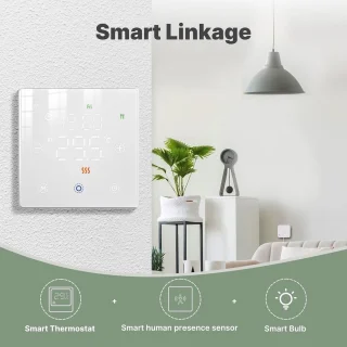 Draadloze thermostaat voor gasboiler