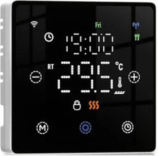 Draadloze touchscreen-thermostaat voor gasboiler