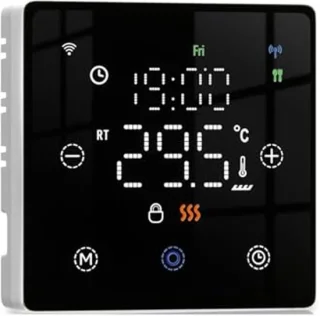 Draadloze touchscreen-thermostaat voor gasboiler