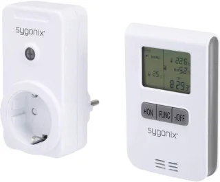 Draadloze verwarmingsthermostaat wit