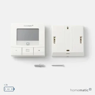 Draadloze wandthermostaat met temperatuursensor