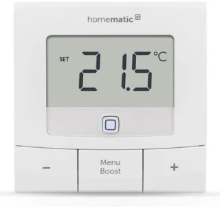 Draadloze wandthermostaat met temperatuursensor