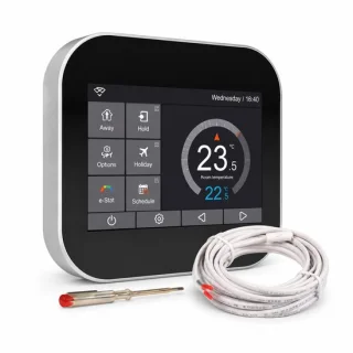 DrPhone ThermoSense MC6 thermostaat voor elektrische vloerverwarming, wit