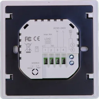 Durensa WIFI Inbouw Thermostaat Wit voor Elektrische Vloerverwarming