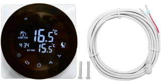 Durensa WIFI Ronde Touchscreen Thermostaat Inbouw