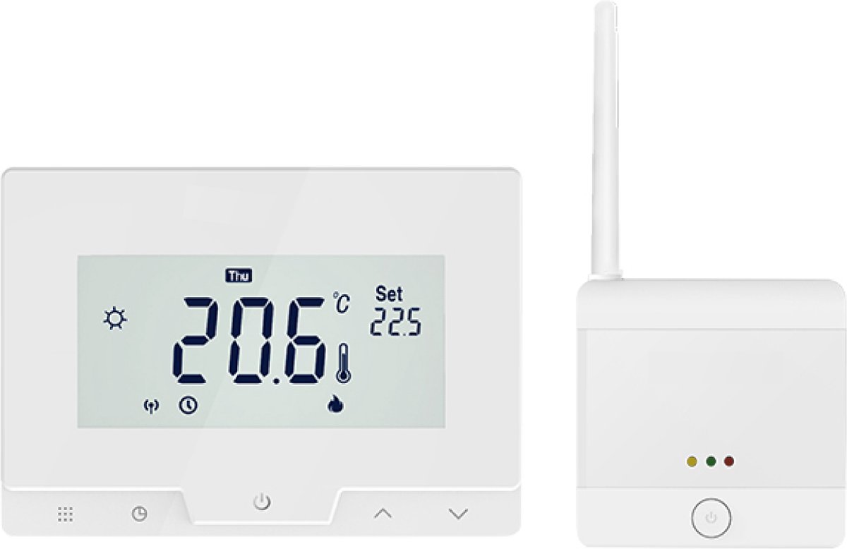 De EasyComfort 564 slimme wifi thermostaat in één oogopslag