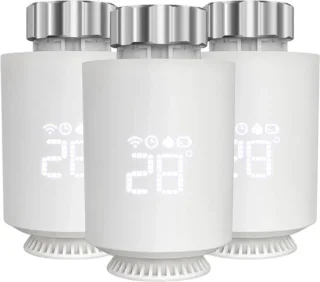 Flolife Thermostatische radiatorkraan zigbee set van 3