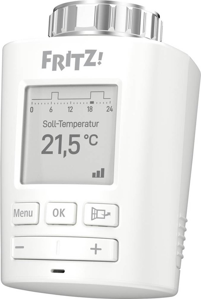 De FRITZ! Draadloze Radiatorthermostaat Smart in één oogopslag