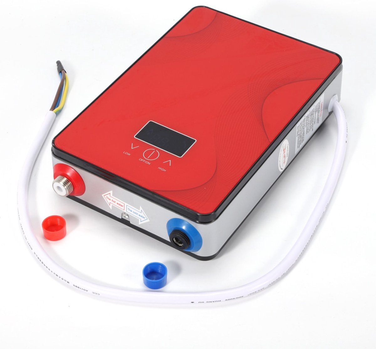 Wat vinden we goed aan de GoodGear Doorstroomverwarmer Elektrische Boiler Rood