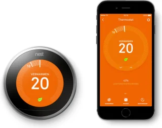 Google Nest Learning Thermostat - Slimme thermostaat