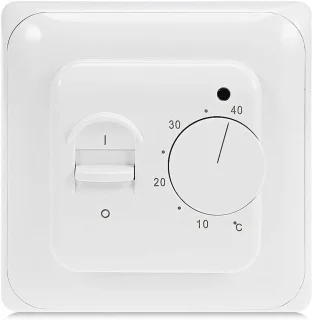 Handmatige kamerthermostaat voor elektrische vloerverwarming 230V 16A