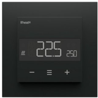 De Heatit Thermostaat WiFi6 Mat Zwart in één oogopslag