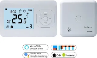 HeatXL QH-Basic WiFi thermostaat wit met TC-05 ontvanger