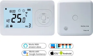 HeatXL QH-Basic WiFi thermostaat wit met TC-05 ontvanger